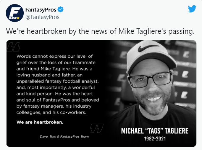 mike taglier death